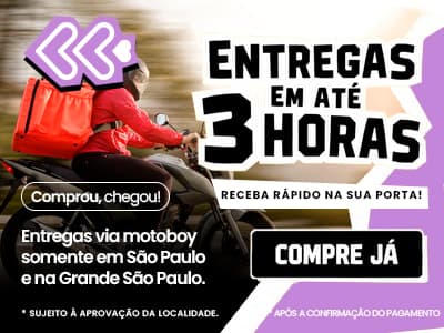 Entregas Via Motoboy - Receba Seu Pedido Em Até 3 HORAS!